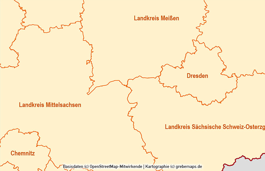 Sachsen PowerPoint-Karte Landkreise Gemeinden Postleitzahlen PLZ-5, Karte Sachsen Landkreise, Karte Sachsen Gemeinden, Karte Sachsen Postleitzahlen