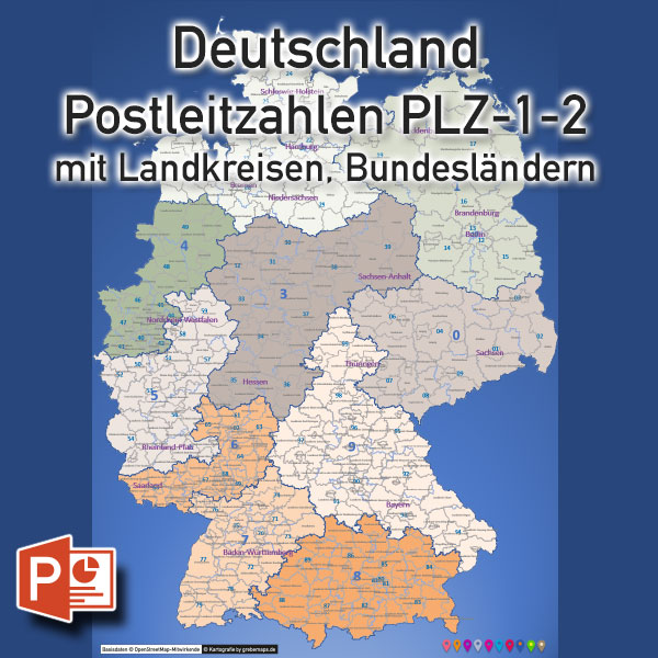 Bundesländer plz der Bürgerwissen Deutschland/